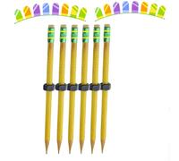 Générique ADHD Fidget Pencil, Threaded Fidget Pencil for Adhd,Textured Pencils Quite Fidget for Autism Kids Calming (6pcs)