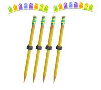 Générique ADHD Fidget Pencil, Threaded Fidget Pencil for Adhd,Textured Pencils Quite Fidget for Autism Kids Calming (4pcs)