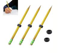 Générique Adhd Pencil -Threaded Pencil for Adhd, Silent Sensory Tool Stress Relief with Nut, Threaded Fidget Pen for Anxiety,School,Office,Home (3 Pcs)