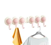 Générique Adhesive Hooks - Foldable 180 Rotating Adjustable Holder