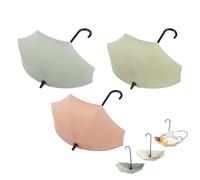 Générique Adhesive Key Holder - Umbrella Hook Set, 3 Pack Decorative Utility Hooks | Sturdy Home Key Organizer System, Wall Mount Storage Solution for Kitchen Bathroom Office Workplace Entryway