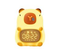 Générique Adjustable Brightness With Timer Alarm Clock With Night Light | Cute Bedside Lamp For Boys Girls Sleep Training Naptime Nightstand Nursery HolidayHome Apartment Bedroom