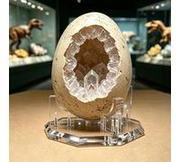 Générique Adjustable Crystal Sphere Display Stand,Stand Holder with Square Acrylic Base,for Geodes Rock Mineral Agate Fossil Coral Coin Home Living Room Bedroom Office