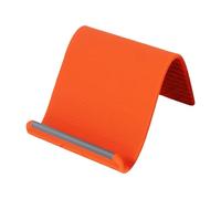 Générique Adjustable Desktop Phone Stand - Foldable & Portable Base Support | Multi-Angle Travel Cell Phone Holder for Desk, Hands-Free Cradle for Gym, Video Calls, Filming, Office, Home