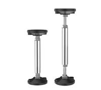 Générique Adjustable Furniture Legs - 2X Household Cabinet Pole, Stainless Steel Anti Fall Support Pole | Multipurpose Furniture Legs for Cabinet