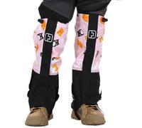 Générique Adjustable Leg Cover Shoes Gaiters, Waterproof Snow Boot Covers, Windproof Kids Leg Protectors, Sturdy Outdoor Gear for Hiking, Skiing, Camping, Children Boys Girls Winter Wear