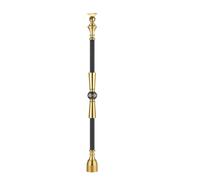 Générique Adjustable Metal Baluster Spindle for Stairway - Aluminum Alloy Railing Post for Indoor Staircases, 180° Rotatable Design (1 Pc)