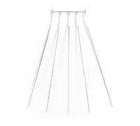 Générique Adjustable Metal Frame Mannequin Hanger with Multi-Bar Hem Positioning Skirt, Ideal for Clothing Store Display and Photo Exhibition, Versatile Hanging Shaping Rack (H37)