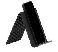 Générique Adjustable Phone Stand, Foldable Desktop Base, 6x4 inches Portable Support with Build, Gadget Accessory, Travel Phone Holder with Lightweight Design, Desk Tool for Home and Office