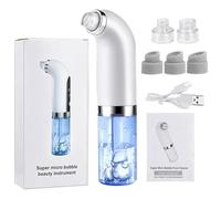 Générique Adjustable Pore Vacuum Remover, Electric Pore Sucker Tool with 3 Modes, Blackhead Extractor, Perfcet for Daily Skincare, Nose, Travel, Home Use for Women and Men,1.77x3.15x7.87 in