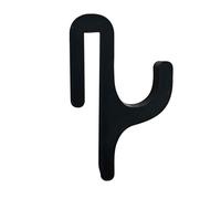 Générique Adjustable Shower Door Hook - Bathrobe Towel Hanger | 2-Pack Size with Easy Installation, Stainless Material with Strong Grip, Bathroom Clothes Hook, Hanging Storage Solution for Dormitory