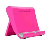 Générique Adjustable Tablet Desk Stand - Folding Smartphone Holder Cradle | Universal Mobile Phone Dock, Desktop Accessory Stand, Lightweight Travel Bedside for Cell Device Home Office