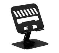 Générique Adjustable Tablet Phone Mount - Space Saving Foldable Desk Stand for Home Dormitory Workplace with Anti Slip Base Height Adjustment for Comfort Productivity. 7.48 inches