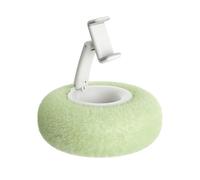 Générique Adjustable Tablet Stand Pillow - 360° Rotating Plush Holder | Foldable ABS Rest for Phones and Tablets, Comfortable Support for Bed Couch Desk Car Seat Reading