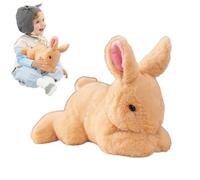 Générique Adorable Bunny Plush, Cute Stuffed Animal, 14.17x5.91 inches Hug Pillow with Soft Fabric, Holiday Home Decoration, Kids Huggable Toy with Soft Build, Sofa Bed Cushion for Playtime and Rest