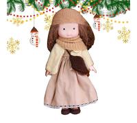 Générique Adorable De Chiffon À Collectionner - Douce d'automne avec Robe, Accessoires De Décoration, pour, Amis, Famille, Filles | Peluche Unique pour Décorer La Chambre