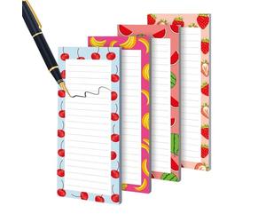 Générique Adorable ensemble de bloc-notes d'agrumes, Mini bloc-notes portable ligné, d'étude, accessoire scolaire de bureau en vrac | Planificateur de tâches du voyageur Rappel d'achats Intéri
