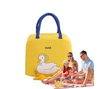 Générique Adult Lunch Box - Insulated Meal Container For Work And Travel | BPA Free With Leak Resistant Lid, Multi Compartment Food Storage, Portable Lunch Organizer For Office School Picnic