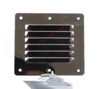 Générique Aération Bateau Marine - Ventilateur Acier Inoxydable 316 | Capot Respiration | Accastillage Voilier Équipement, Montage Simple, avec Passionné Pont Camping-Car Mur Moteur Extérieur Pêche