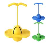 Générique Aerobic Jumping Ball, Lightweight Trick Board, 29.13 inch High Bounce Trainer with Handle, Outdoor Exercise Toy, Active Fitness for Children, Backyard Playground Equipment for Adults