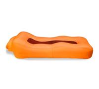 Générique AeroLounge Go - Chaise Longue Gonflable compacte sans Pompe, Portable, étanche, Polyvalente, idéale pour Le Camping, la Plage, Les Festivals en Plein air (Orange)