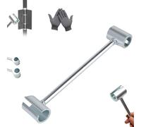 Générique Affectionk,Prosperousk Adjustment Tool,Adjustable Hinge,Door Hinge Adjustment Tool,Hinges Hole Adjustments Wrench,For On Various Door Hinges Tools,Double Headed Seam Adjustments Tools (L)