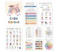 Générique Affichage Sur La Santé Mentale - Jeu Imperméable De Reconnaissance Des Émotions | Poster Éducatif pour la Classe - pour École Salon Salle d'Étude et Bureau à Domicile