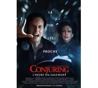 Générique Affiche Cinéma Originale Grand Format - Conjuring : L'heure Du Jugement (format 120 x 160 cm Roulée) Vera Farmiga - Patrick Wilson - Année 2025