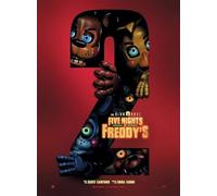 Générique Affiche Cinéma Originale Grand Format - Five Nights At Freddy's 2 (format 120 x 160 cm Roulée) Année 2025