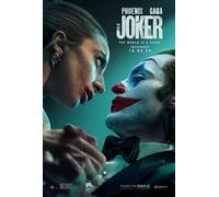 Générique Affiche Cinéma Originale Grand Format - Joker : Folie à Deux (format 120 x 160 cm Roulée) Joaquin Phoenix - Année 2024