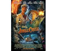 Générique Affiche cinéma Originale Grand Format - Jungle Cruise (format 120 x 160 cm Pliée) Année 2021