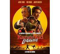 Générique Affiche Cinéma Originale Grand Format - Karaté Kid : Légends (format 120 x 160 cm Pliée) Ben Wang - Jackie Chan - Année 2025