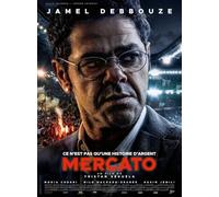 Générique Affiche Cinéma Originale Grand Format - Mercato (format 120 x 160 cm Roulée) Jamel Debbouze - Année 2025