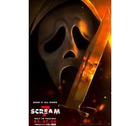 Générique Affiche Cinéma Originale Grand Format - Scream 7 (format 120 x 160 cm Roulée) Neve Campbell - Courteney Cox - Année 2026