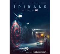 Générique Affiche Cinéma Originale Grand Format - Spirale : L'héritage De Saw (format 120 x 160 cm Pliée) Année 2021