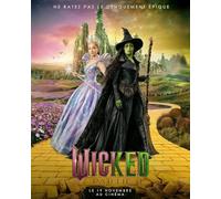 Générique Affiche Cinéma Originale Grand Format - Wicked : Partie 2 (format 120 x 160 cm Roulée) Année 2025