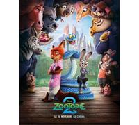Générique Affiche Cinéma Originale Grand Format - Zootopie 2 (format 120 x 160 cm Pliée) Année 2025