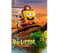 Générique Affiche Cinéma Originale Petit Format - Bob L'éponge : Un Pour Tous, Tous Pirates ! (format 40 x 53 cm Roulée) Année 2025