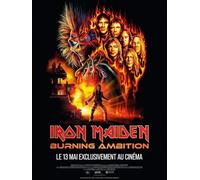 Générique Affiche Cinéma Originale Petit Format - Iron Maiden : Burning Ambition (format 40 x 53 cm Roulée) Année 2026
