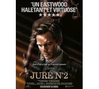 Générique Affiche Cinéma Originale Petit Format - Juré N°2 (format 40 x 53 cm Roulée) Clint Eastwood - Année 2024