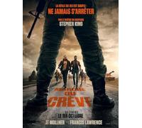 Générique Affiche Cinéma Originale Petit Format - Marche Ou Crève (format 40 x 53 cm Roulée) Francis Lawrence - Année 2025