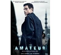 Générique Affiche Cinéma Originale Petit Format - The Amateur (format 40 x 53 cm Pliée) Rami Malek - Année 2025
