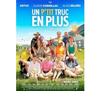 Générique Affiche Cinéma Originale Petit Format - Un P'tit Truc En Plus (format 40 x 53 cm Pliée) année 2024