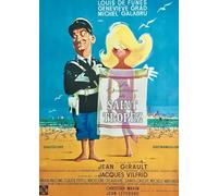 Générique Affiche de Film Le Gendarme de Saint-Tropez, Poster Artistique, Décoration Murale, 30x21 cm à 100x71 cm, Papier Satiné 190g/m², Impression Haute Résolution (21x30cm)