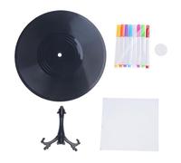 Générique Affiche de Signe de faveur de fêtes, Livre d ' Or de Mariage, Alternatif, Disque Vinyle Unisexe, décoration de Anniversaire, Livre d ' Or de Mariage Alternatif