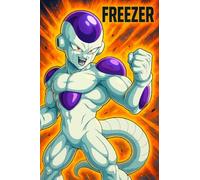 Générique Affiche Dragon Ball - Freezer, Poster Mural, Décoration Murale, 30x20 cm à 100x67 cm, Papier Satiné 190g/m², Art Anime, Pour Salon, Chambre (53x80cm)