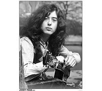Générique Affiche - Jimmy Page - 1970 - LED Zeppelin - 59x84 cm - Affiche/Poster