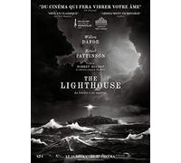 Générique - Affiche Originale - The Lighthouse - Poster - Salle de séjour - Format 120 x 160 cm Pliée - Noir et Blanc - Contemporain - Année 2019