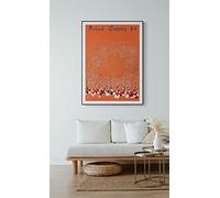 Générique Affiche Roland Garros 1984 Reproduction sur Papier 300 GR Format 50x70 cm