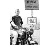 Générique Affiche Steve McQueen La Grande Évasion, Art Mural, Décoration Murale, 28x43 cm et 61x91,5 cm, Papier Satiné, Format Portrait (61x91,5cm)